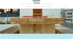 Desktop Screenshot of carpinteriavaldes.com