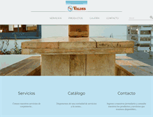 Tablet Screenshot of carpinteriavaldes.com